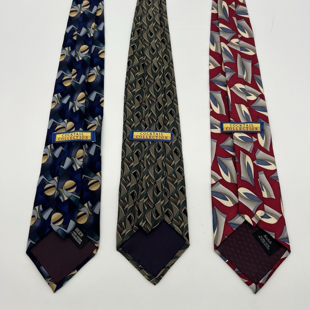 Cocktail Collection Ties - Lot of 3 - Picture 2 of 2